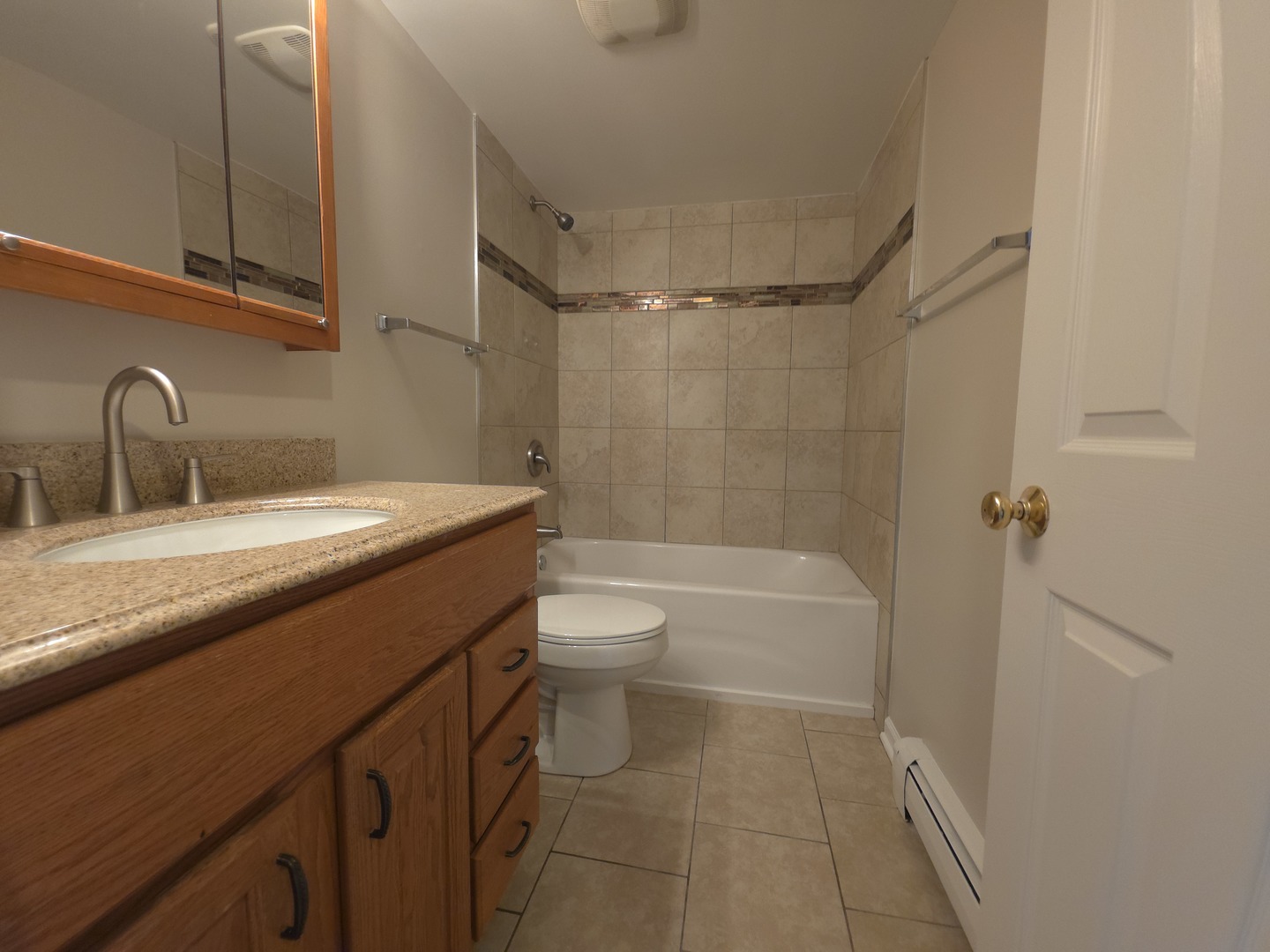 412 East Bailey Road, Unit 101 Naperville, IL 60565 - Photo 12 of 12 a bathroom with a sink a toilet and shower
