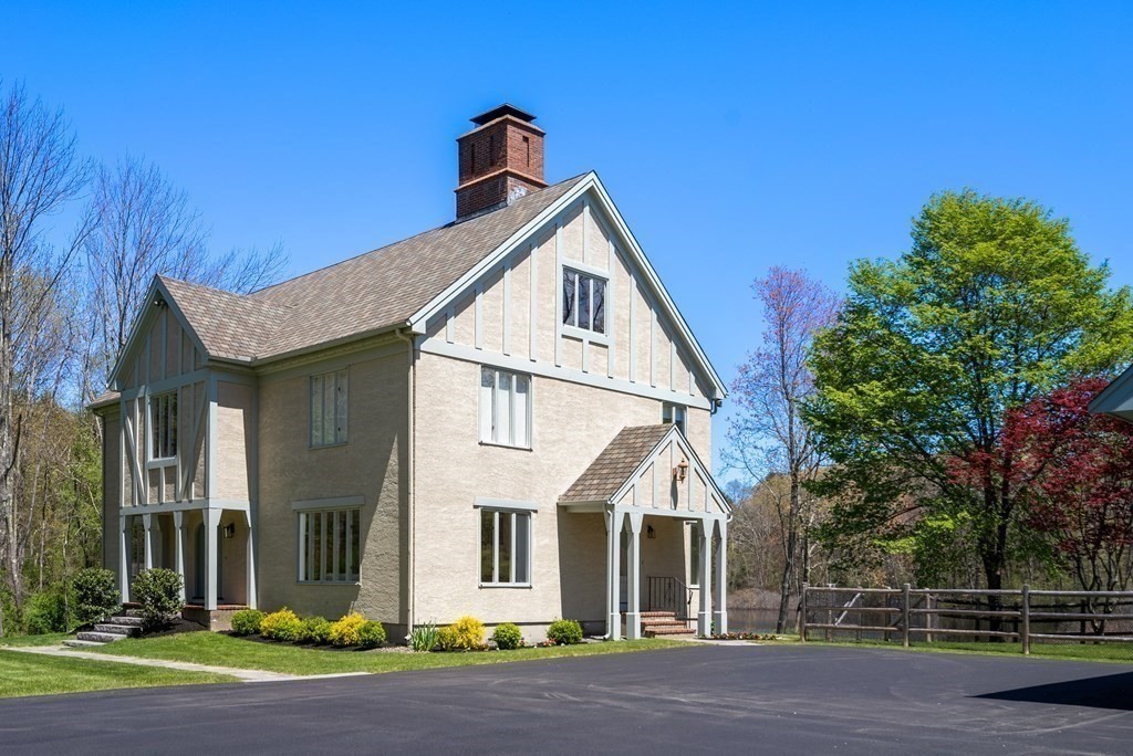 338 South Great Road Lincoln, MA 01773 - Photo 24 of 29 a view of outdoor space yard and front view of a house