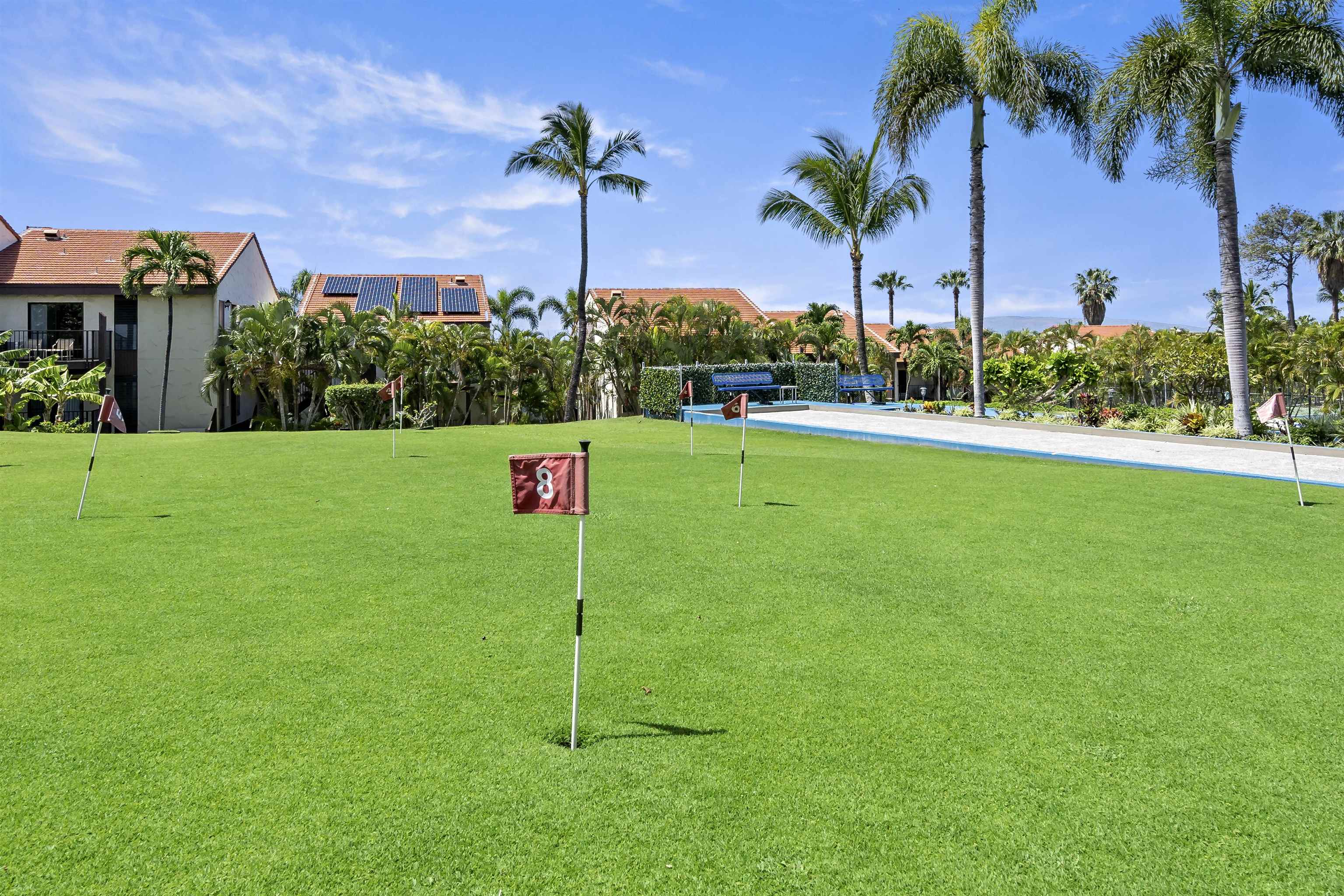 2881 South Kihei Road, Unit 100 Kihei, HI 96753 - Photo 23 of 32 a green field with lots of palm trees