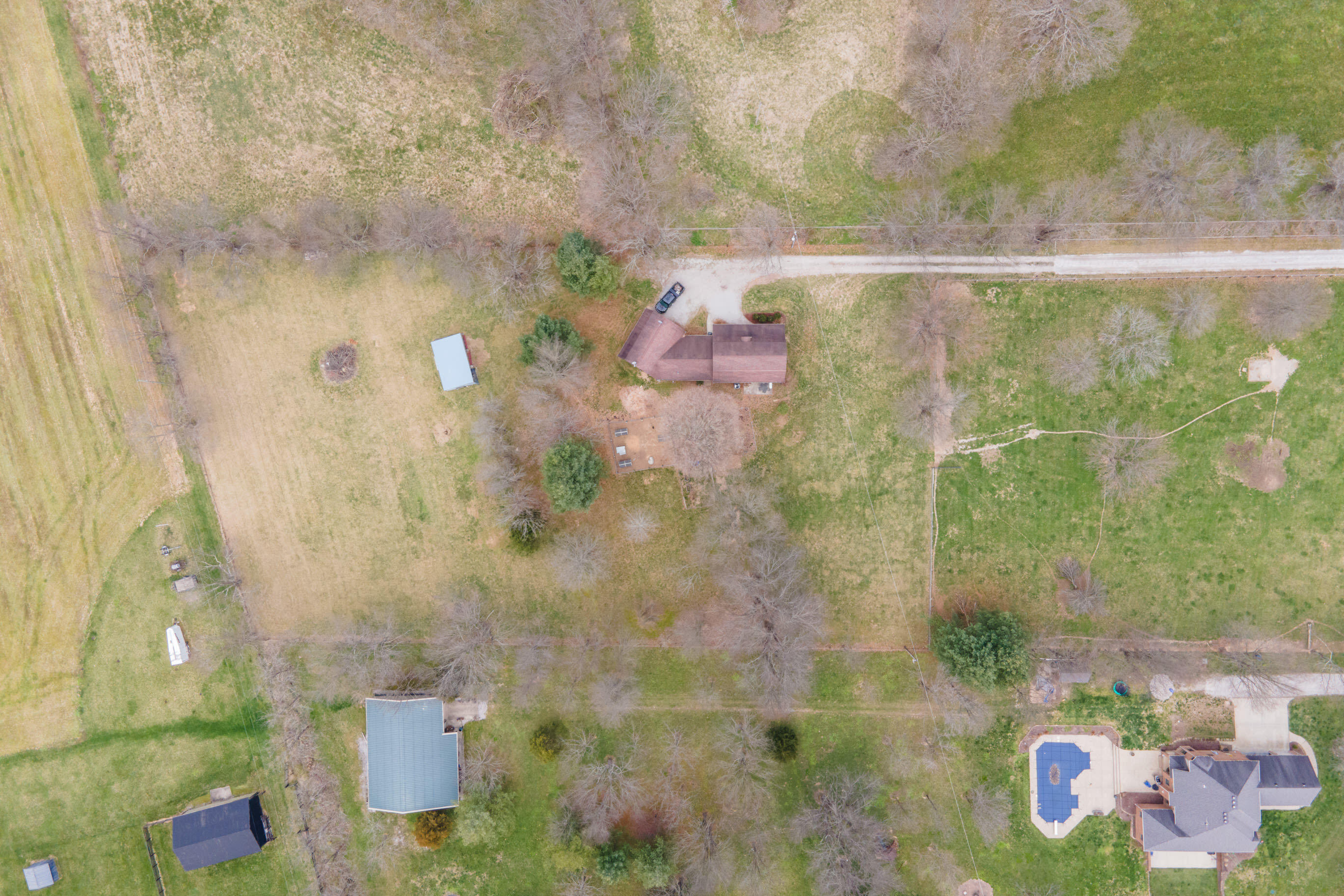 1852 Bethlehem Road Paris, KY 40361 - Photo 34 of 51 20220329-1852-Bethlehem-Rd-parker-drone-