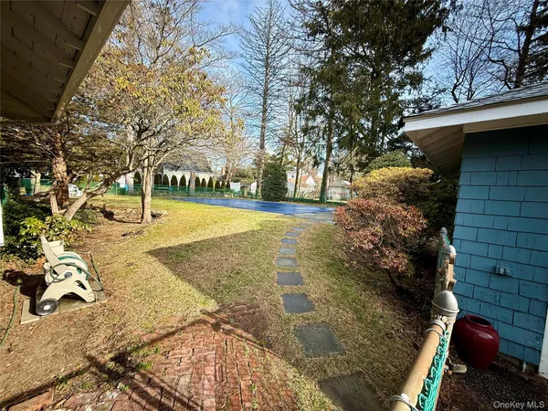 a view of outdoor space and yard