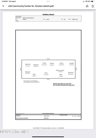 $150,000 | 636 Community Centre, Kinston, NC 28504