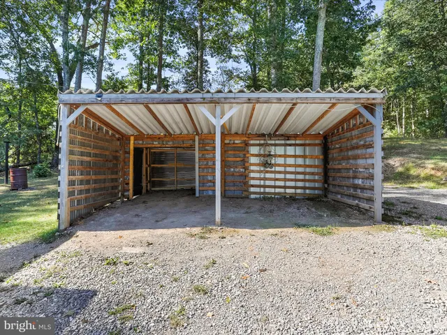 a view of a small house