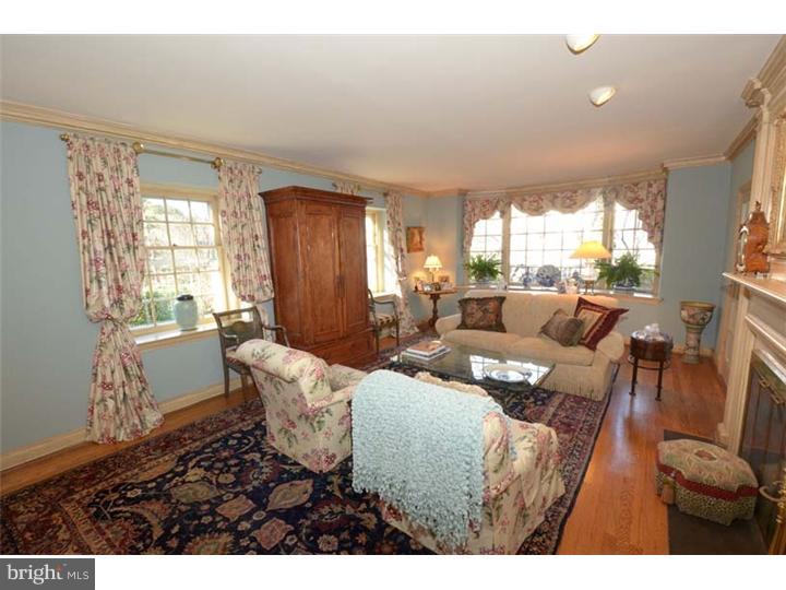 245 Mcclenaghan Mill Road Wynnewood, PA 19096 - Photo 5 of 22 a living room with furniture and a large window