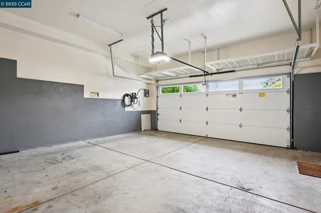 a view of a garage kitchen
