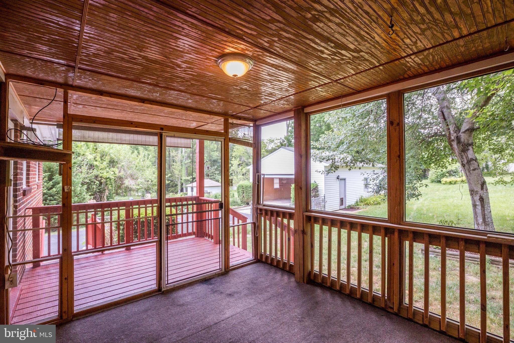 5202 Cedar Road Alexandria, VA 22309 - Photo 44 of 65 Beautiful View from the screened porch