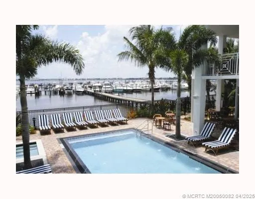 a view of a lake with houses