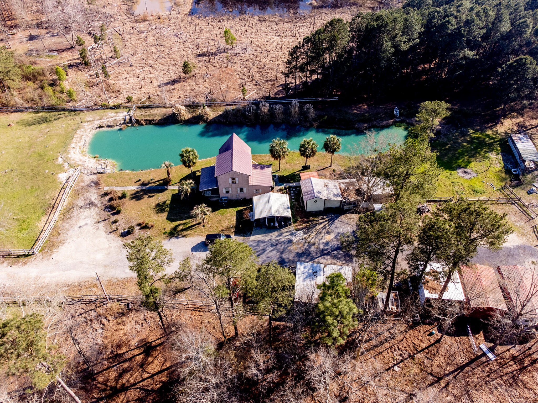 1235 Fellowship Road Williston, SC 29853 - Photo 6 of 44 DJI_0330