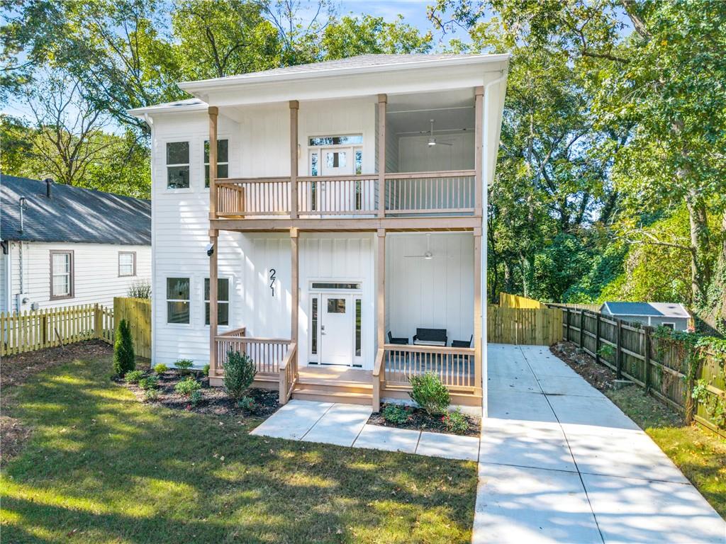 271 Haas Avenue Southeast Atlanta, GA 30316 - Photo 1 of 56 a front view of a house with garden