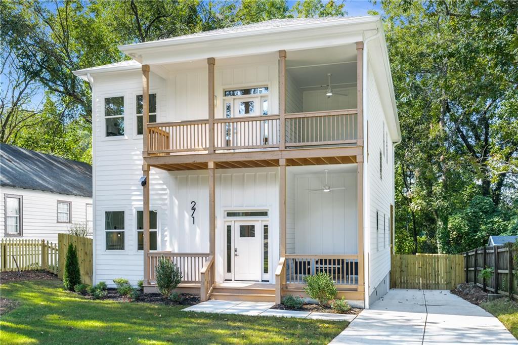 271 Haas Avenue Southeast Atlanta, GA 30316 - Photo 2 of 56 a front view of a house with a yard
