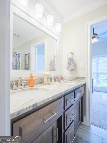 a patio with table and chairs
