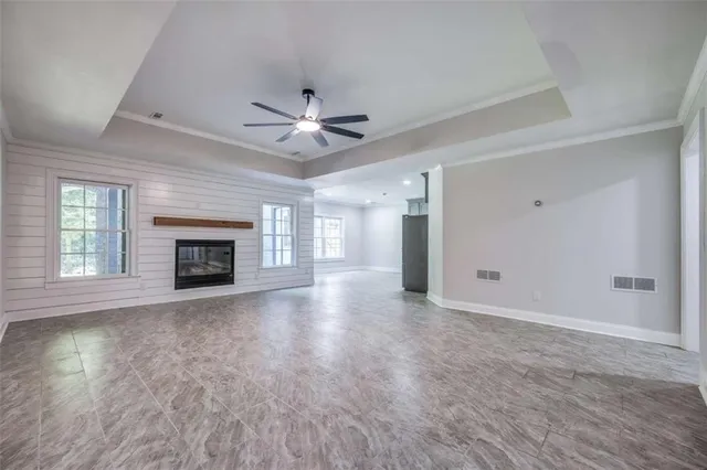 wooden floor in an empty room