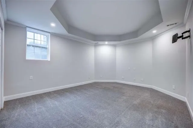 a view of empty room