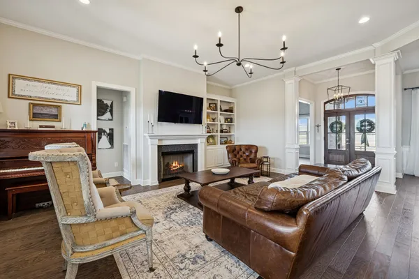 a spacious bathroom with a double vanity sink mirror and double