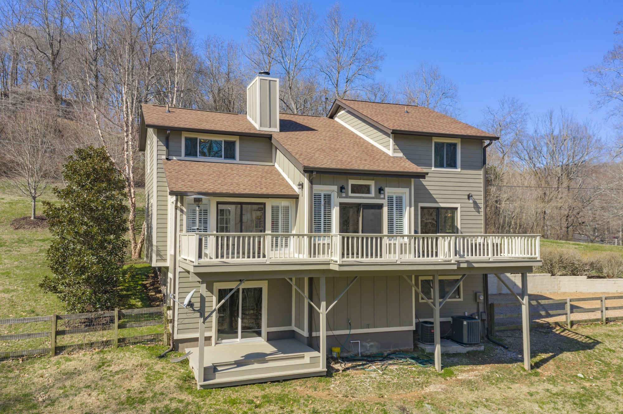 804 High Point Ridge Road Franklin, TN 37069 - Photo 2 of 50 a view of a house with backyard sitting area and backyard