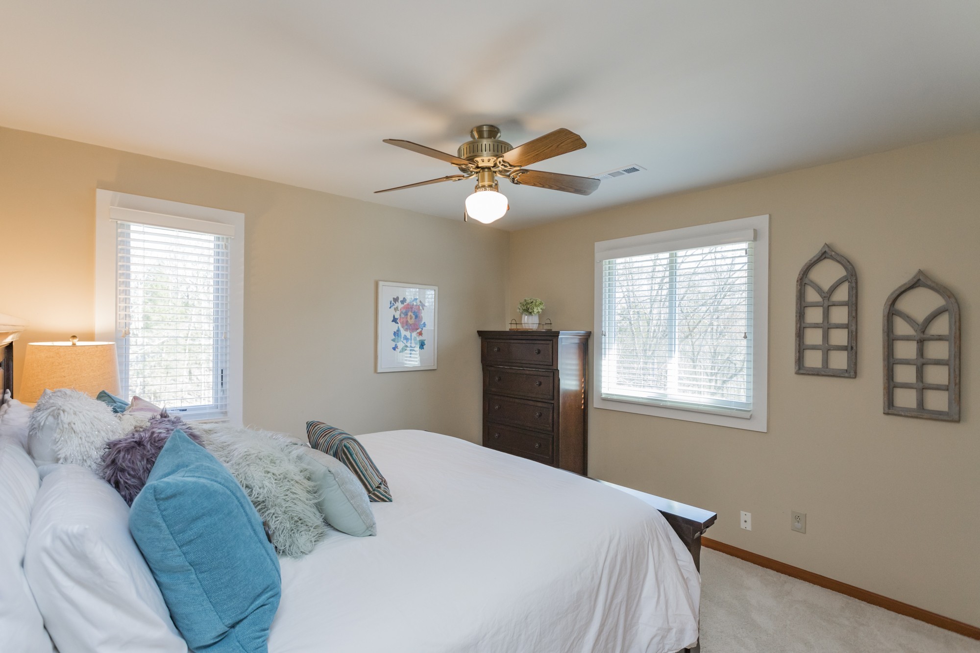 804 High Point Ridge Road Franklin, TN 37069 - Photo 39 of 50 a bedroom with a large bed window and a window