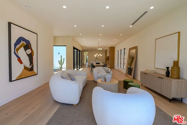 a workspace with furniture and window