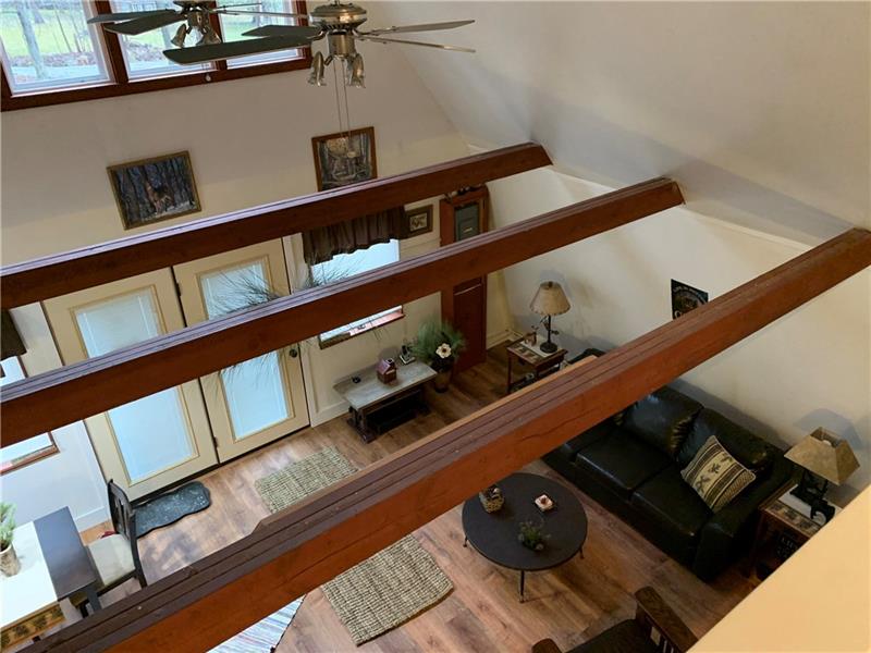 466 Powder Mill Road Rector, PA 15677 - Photo 12 of 25 A great view from the loft