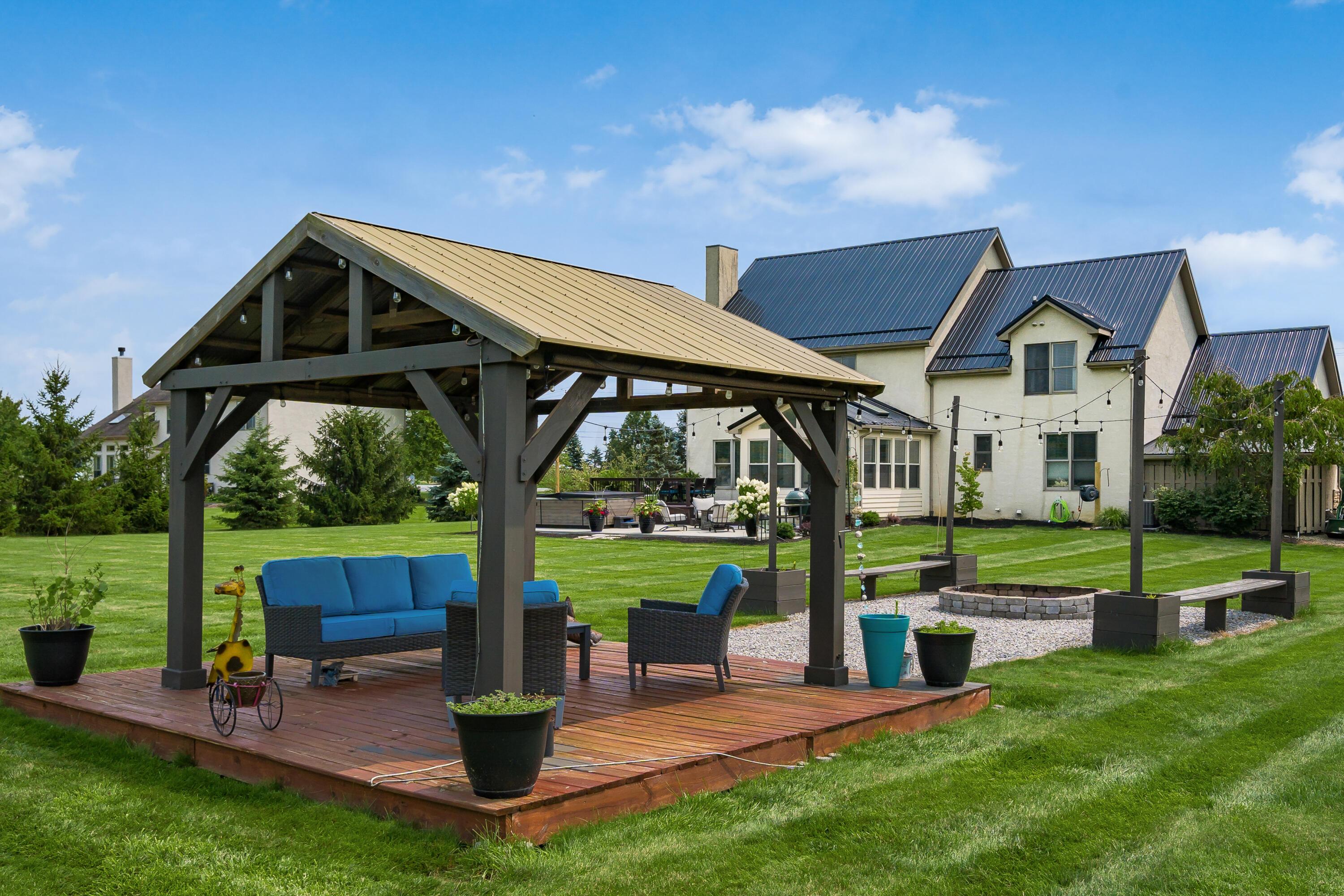 3518 Hyatts Road Powell, OH 43065 - Photo 54 of 59 Outdoor Entertaining Area