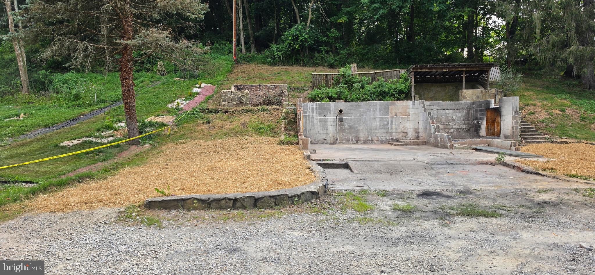 Cleared land ready for new beginnings.