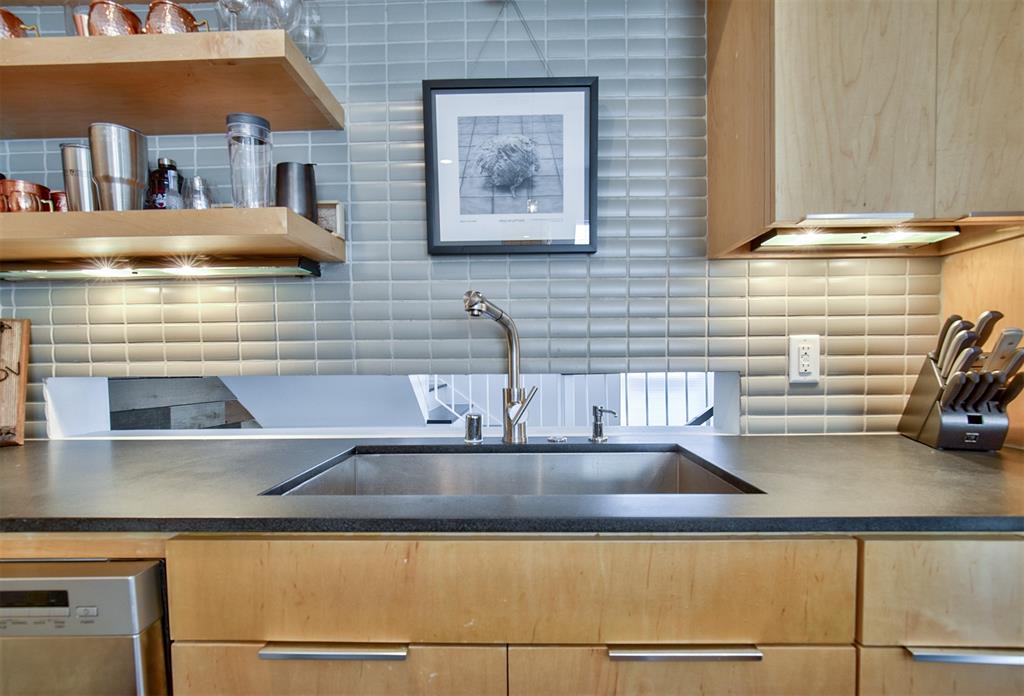 5205 Capitol Avenue, Unit 1 Dallas, TX 75206 - Photo 11 of 39 a kitchen with a sink and a stove