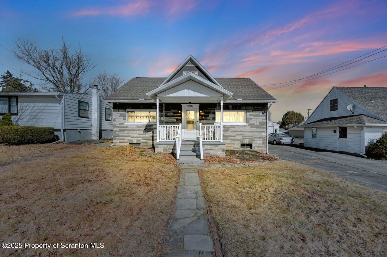 3618 Winfield Avenue Moosic, PA 18507 - Photo 54 of 54 a house view with a outdoor space