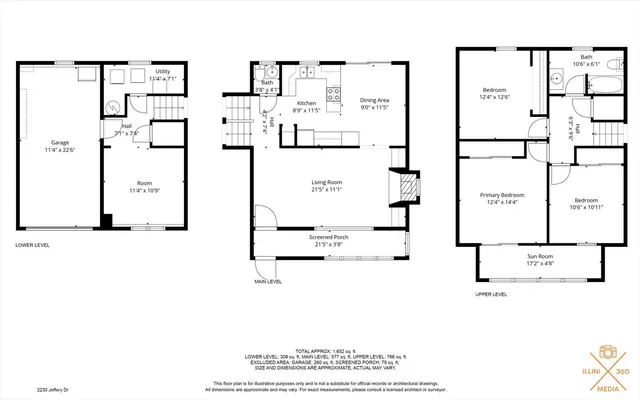 $178,500 | 2230 Jeffery Drive, St. Joseph, IL 61873