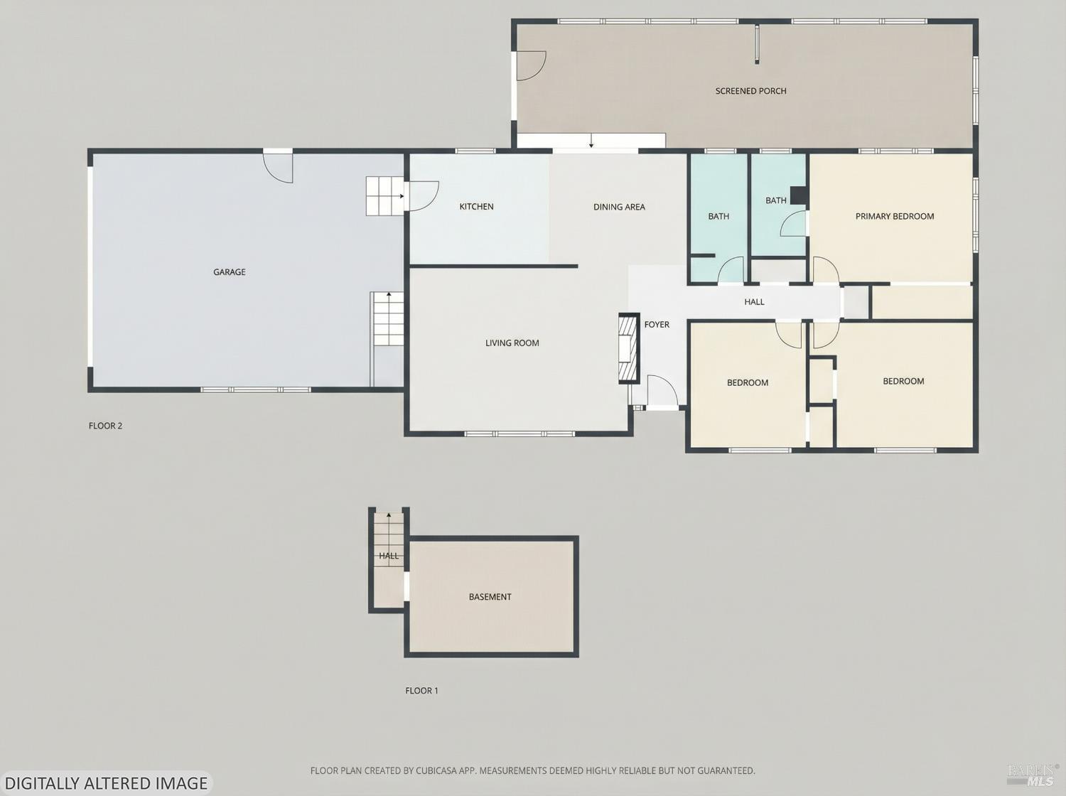 5555 Rio Vida Lane Sebastopol, CA 95472 - Photo 9 of 21 Some photos have been AI-enhanced for presentation purposes only. Buyers to verify all conditions and features through independent inspection.