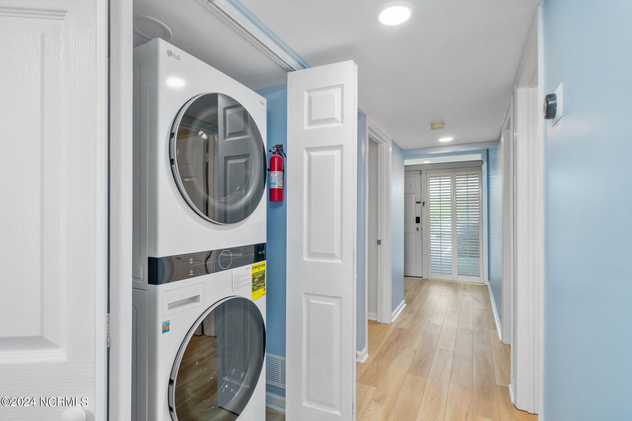331 Salter Path Road, Unit 104 BEACHWALK Pine Knoll Shores, NC 28512 - Photo 26 of 47 Laundry closet