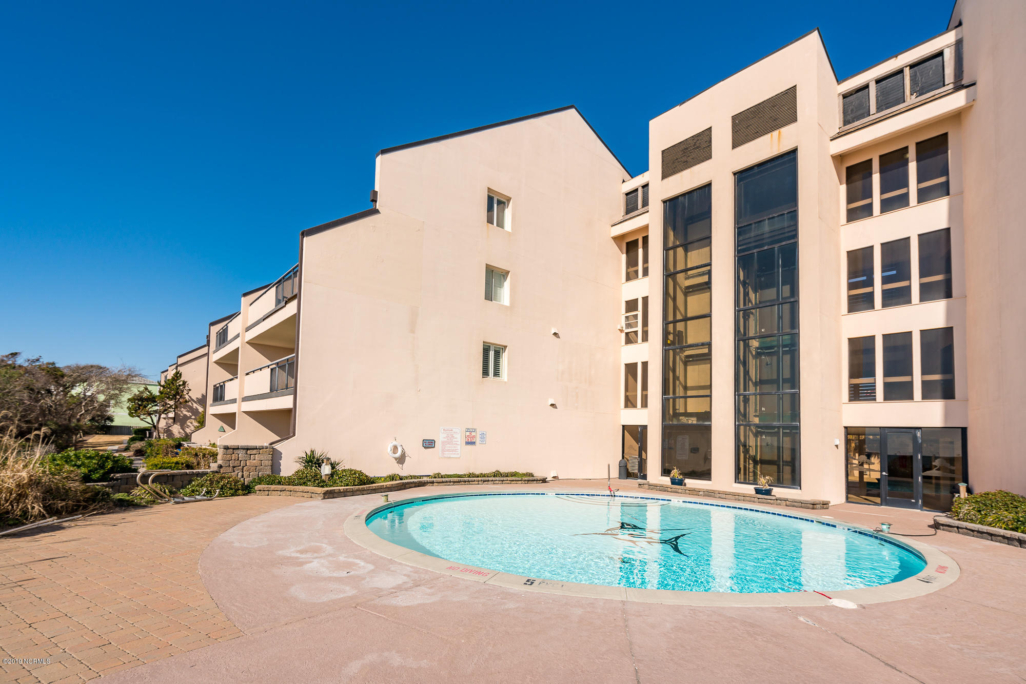 331 Salter Path Road, Unit 104 BEACHWALK Pine Knoll Shores, NC 28512 - Photo 43 of 47 Beachwalk Villas community pool