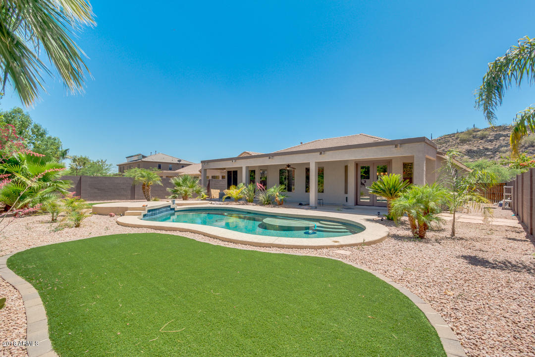 3710 West Riordan Ranch Road Phoenix, AZ 85083 - Photo 31 of 32 Back Yard Full View