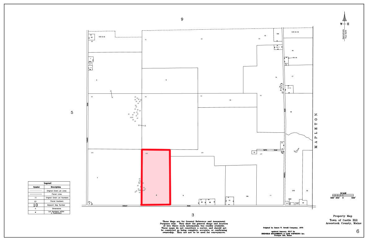 Lot 8 Dudley Road Mapleton, ME 04757 - Photo 22 of 26 tax-map-bilge-land-castlehi