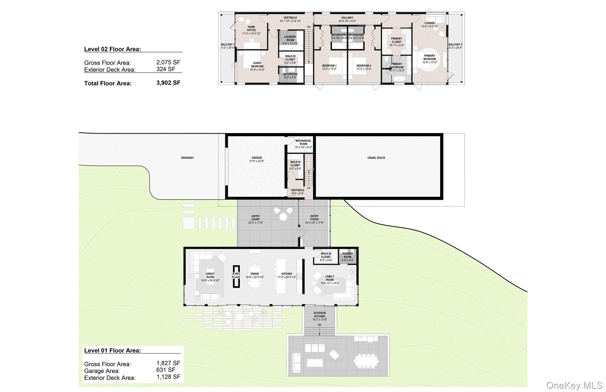 Cascade House Cascade Mountain Road Amenia, NY 12501 - Photo 21 of 21 Floor Plan.