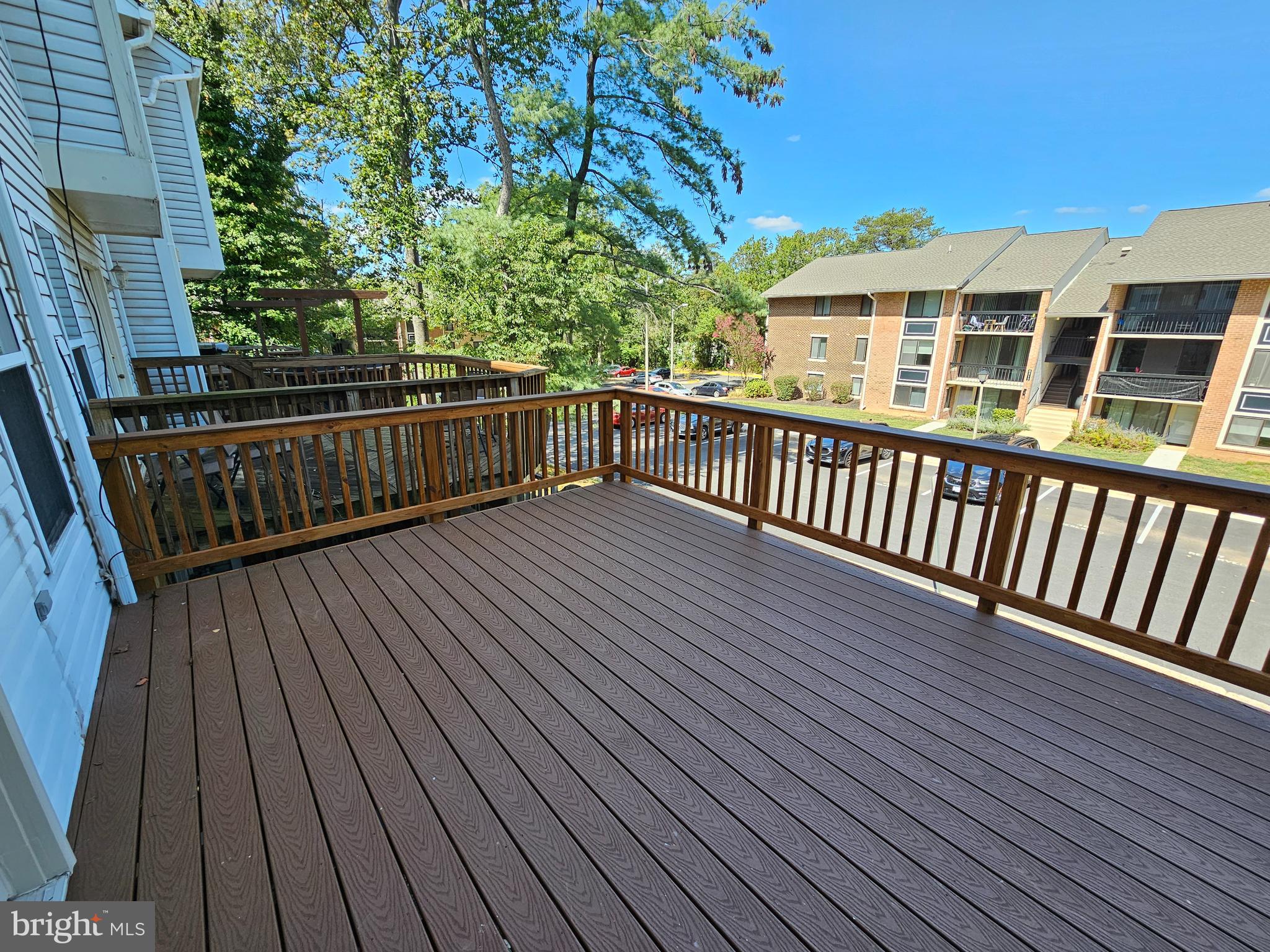 6306 Over See Court Springfield, VA 22152 - Photo 5 of 30 a view of balcony with deck and wooden floor