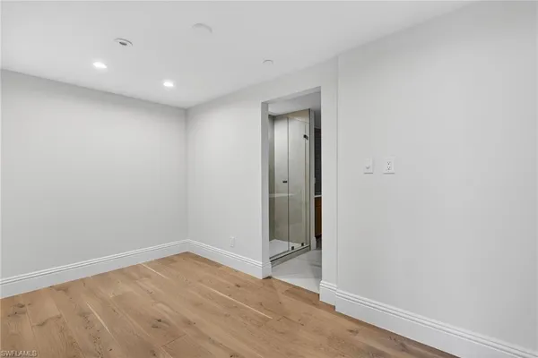 a view of empty room