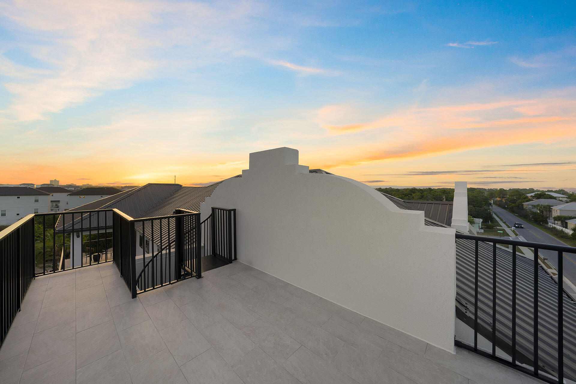 336 South Holiday Road Destin, FL 32550 - Photo 39 of 40 a view of a house with a ocean from a balcony