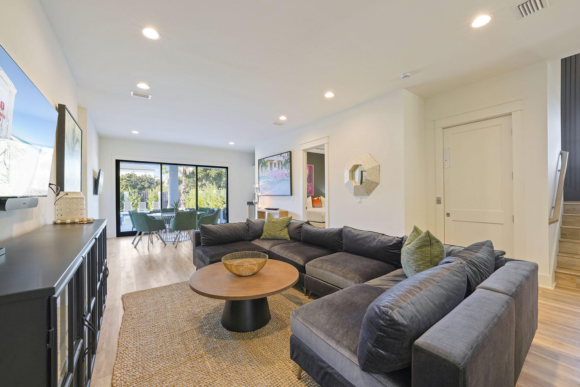 336 South Holiday Road Destin, FL 32550 - Photo 7 of 40 a living room with furniture and a large window