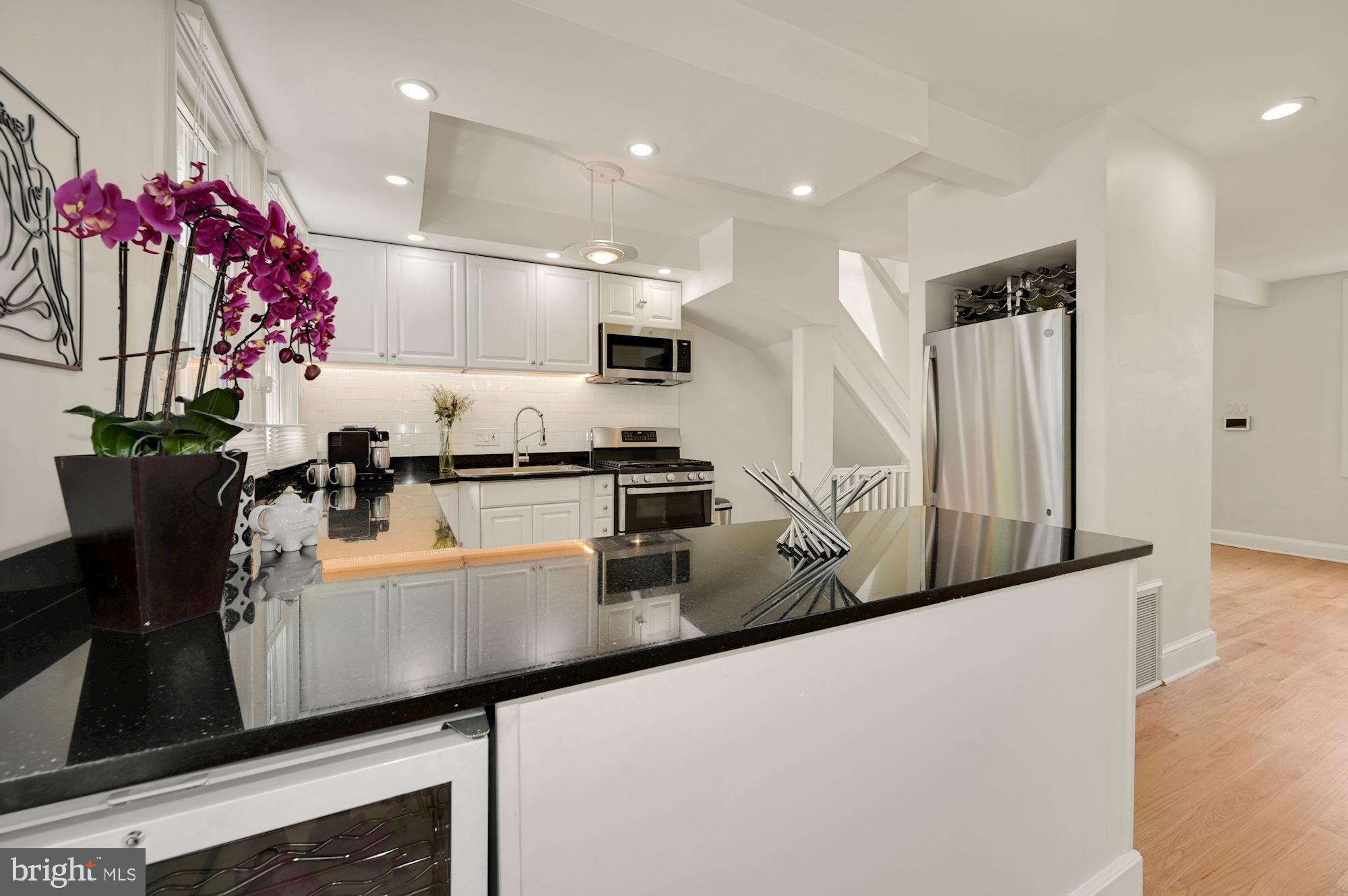 1391 D Street Northeast Washington, DC 20002 - Photo 9 of 39 Brand new Fridge, Wine Fridge