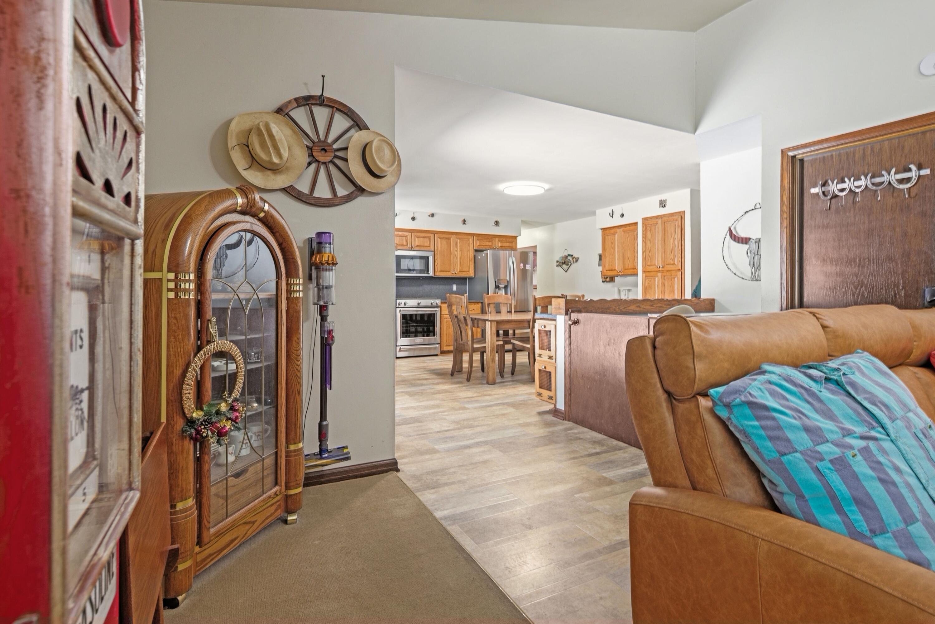3641 North Main Street North Bay, WI 53402 - Photo 10 of 17 View from family room to kitchen