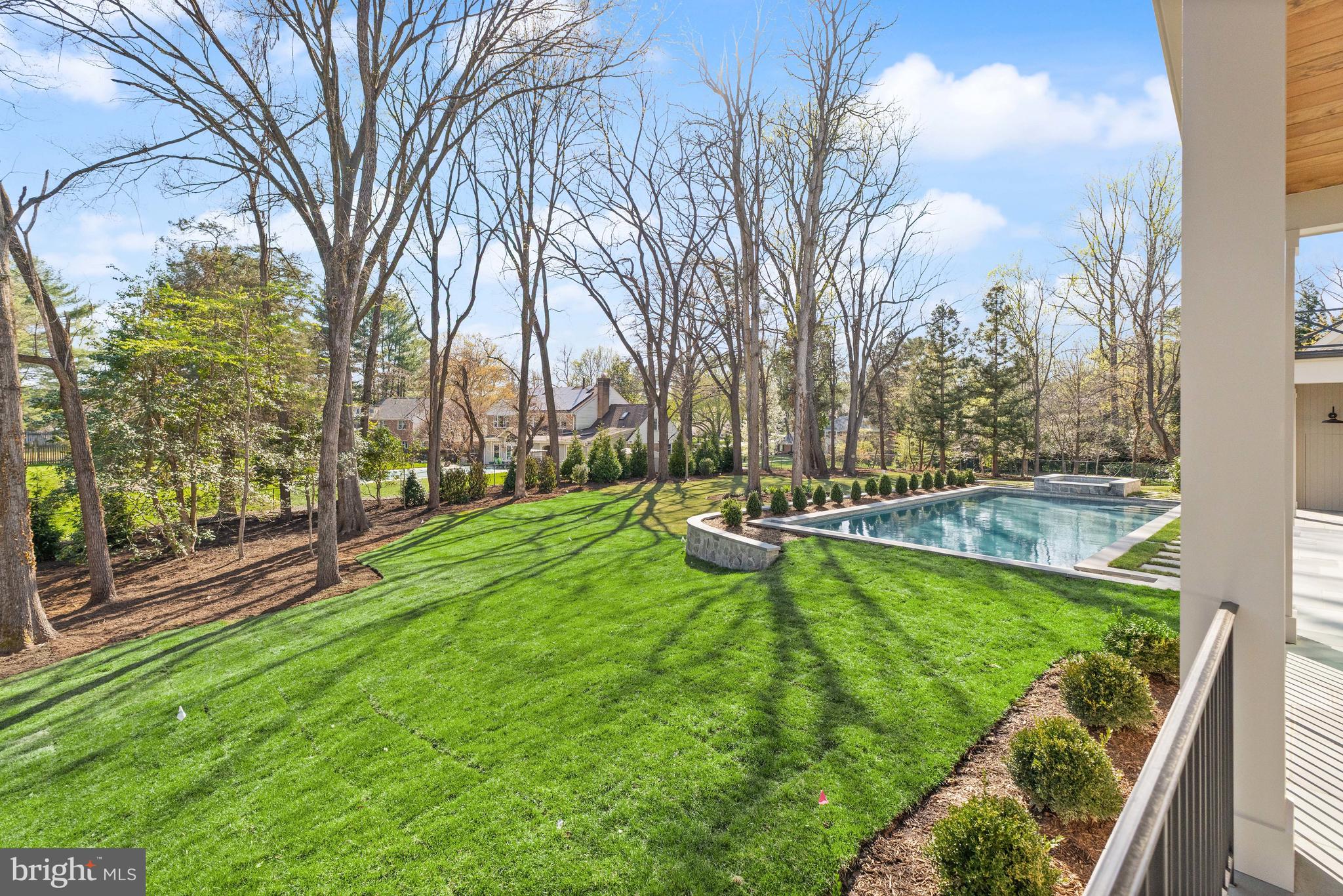 6913 Benjamin Street McLean, VA 22101 - Photo 49 of 51 a view of swimming pool with a yard