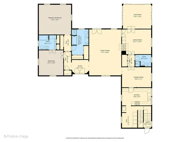 a picture of a bench in front of a building