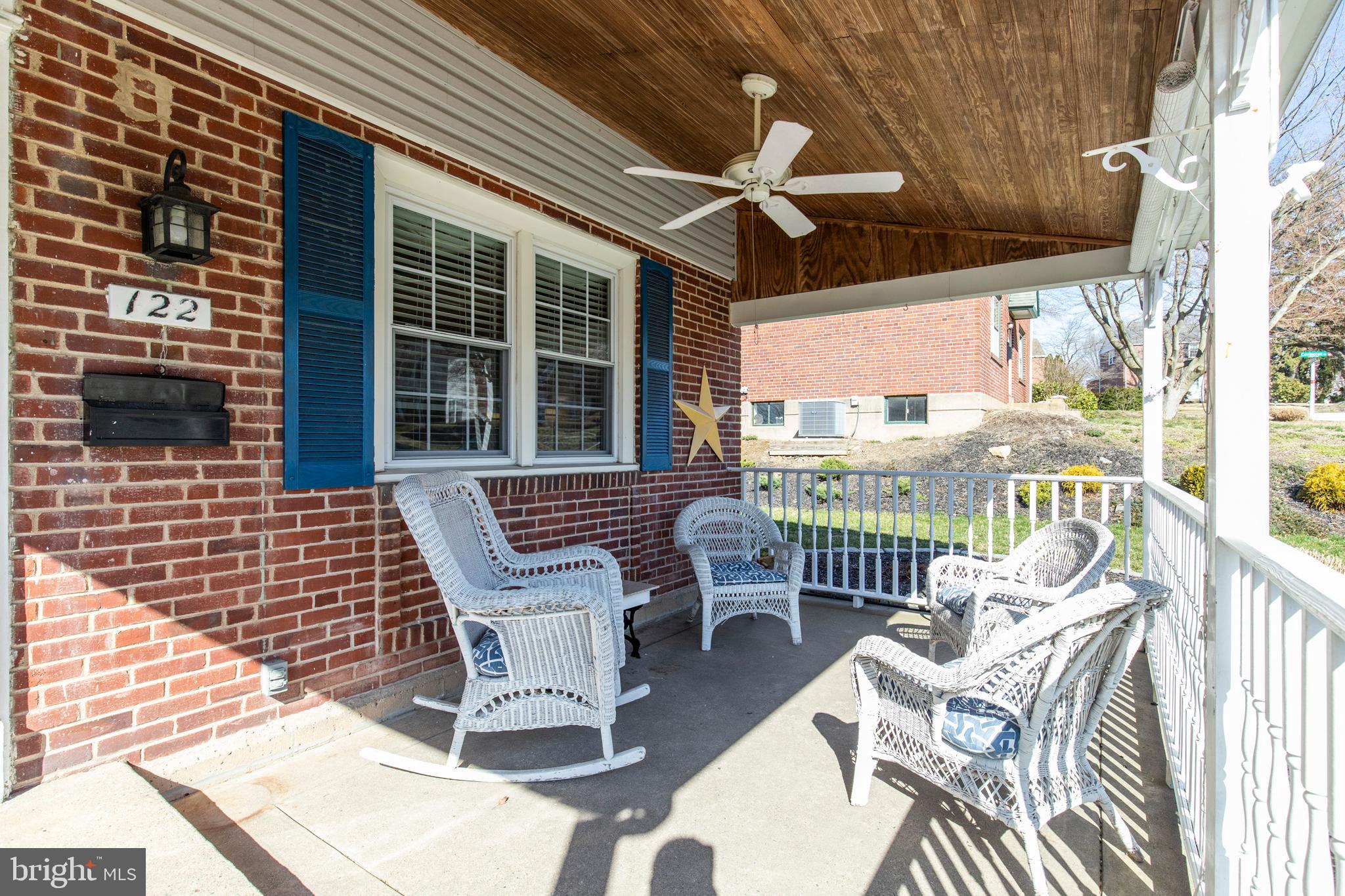 122 Brentwood Road Havertown, PA 19083 - Photo 3 of 31 Welcoming covered porch