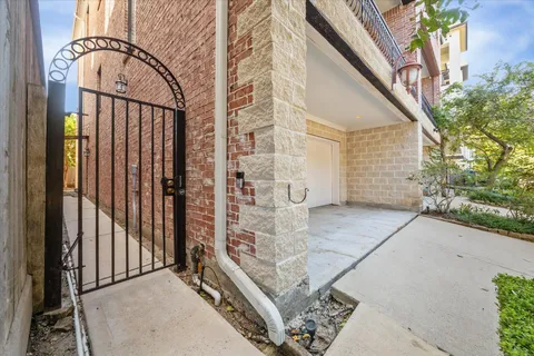 a view of front door