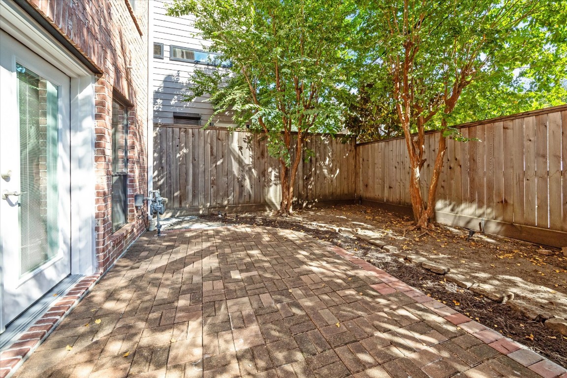 1231 West Pierce Street Houston, TX 77019 - Photo 9 of 33 a backyard of a house