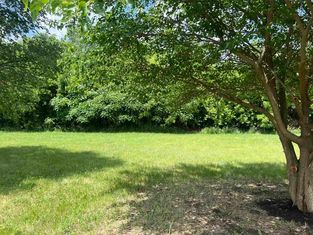 a view of outdoor space with deck and yard