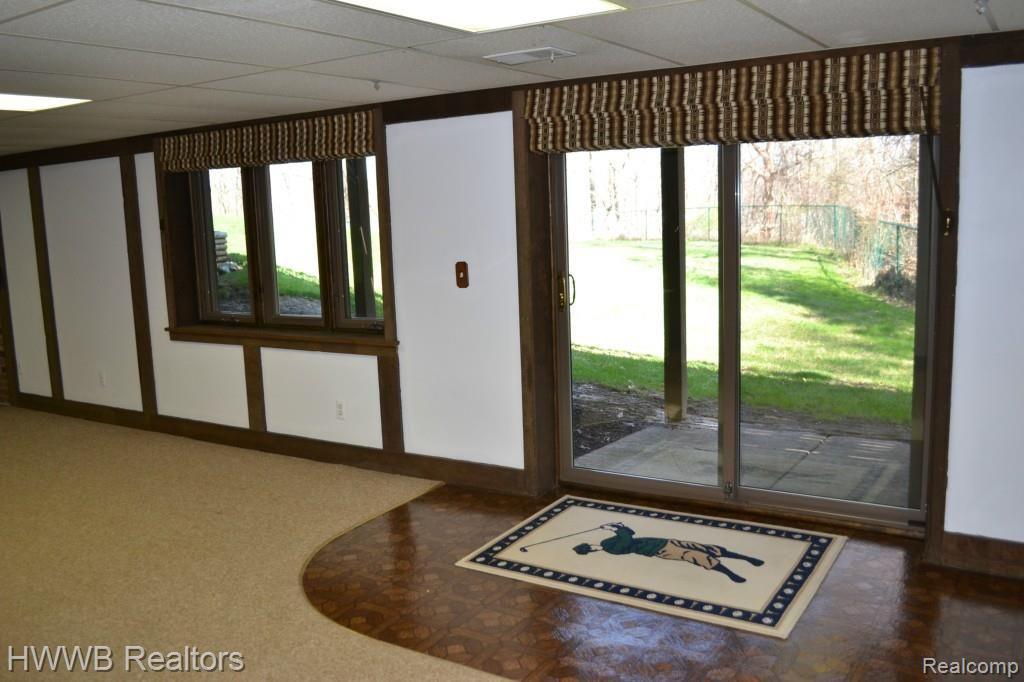 5205 Old Mill Road Rochester, MI 48306 - Photo 55 of 61 51-Basement Walk-out.jpg