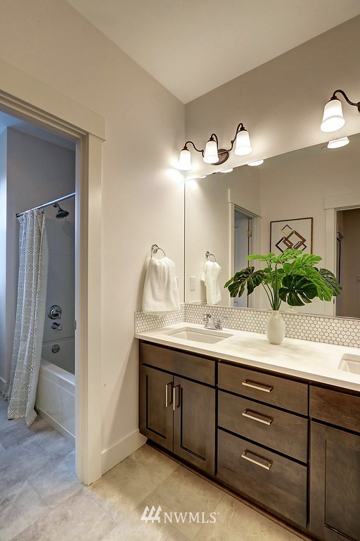 5 232nd Place Southeast Bothell, WA 98021 - Photo 20 of 21 a bathroom with a sink and a mirror