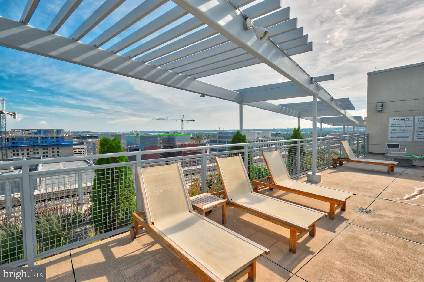 1025 First Street Southeast, Unit 906 Washington, DC 20003 - Photo 20 of 30 a outdoor view with a sitting space