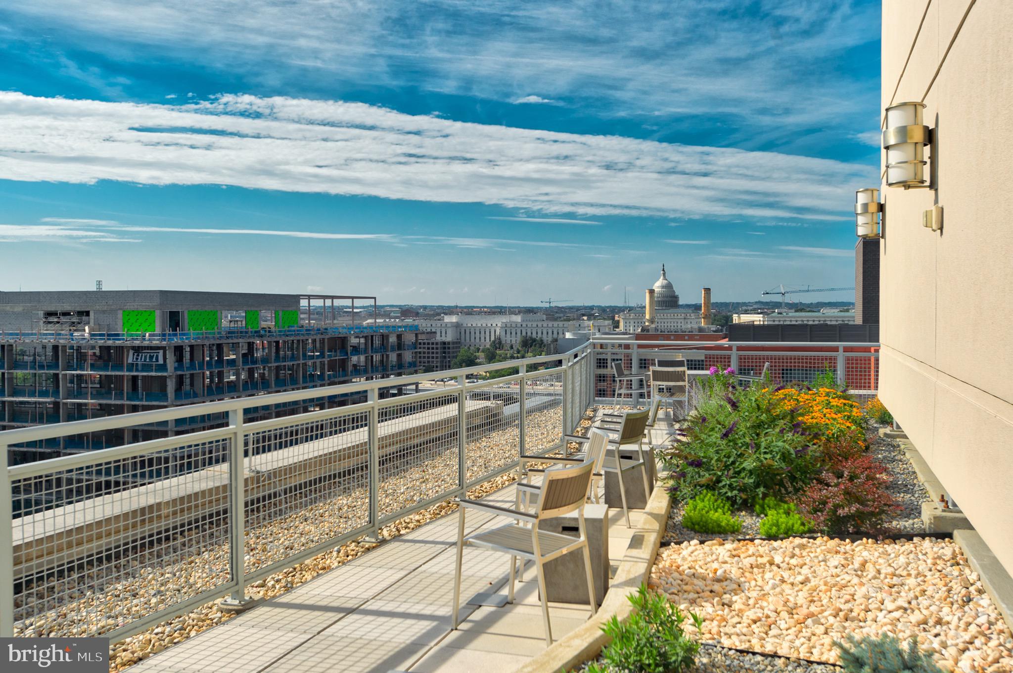 1025 First Street Southeast, Unit 906 Washington, DC 20003 - Photo 5 of 5 Rooftop deck