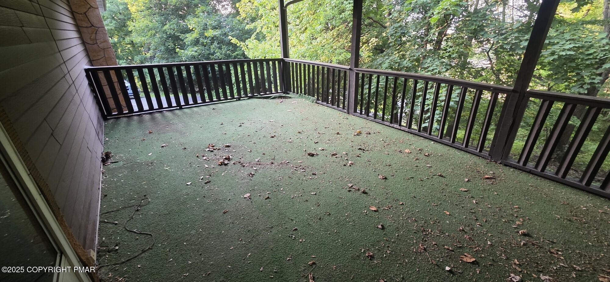 1829 South Webster Avenue Scranton, PA 18505 - Photo 12 of 40 a view of balcony with wooden floor